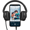 audiobook mockup of ice princess book cover hockey romance story by Lia Bevans 